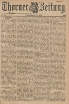 Thorner Zeitung. 1901, Nr. 124 (30 Mai) - Zweites Blatt