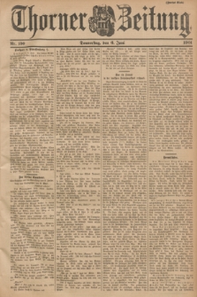Thorner Zeitung. 1901, Nr. 130 (6 Juni) - Zweites Blatt
