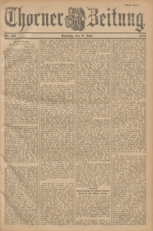 Thorner Zeitung. 1901, Nr. 133 (9 Juni) - Zweites Blatt