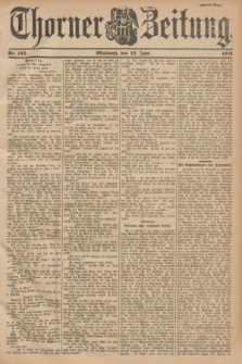 Thorner Zeitung. 1901, Nr. 135 (12 Juni) - Zweites Blatt