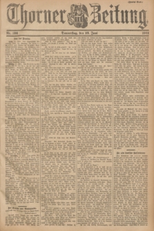 Thorner Zeitung. 1901, Nr. 136 (13 Juni) - Zweites Blatt