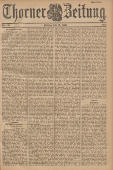 Thorner Zeitung. 1901, Nr. 137 (14 Juni) - Zweites Blatt