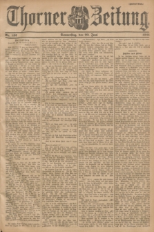 Thorner Zeitung. 1901, Nr. 142 (20 Juni) - Zweites Blatt