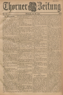 Thorner Zeitung. 1901, Nr. 147 (26 Juni) - Zweites Blatt