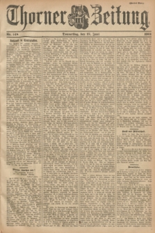 Thorner Zeitung. 1901, Nr. 148 (27 Juni) - Zweites Blatt
