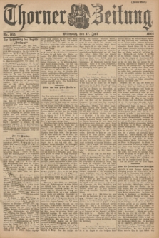 Thorner Zeitung. 1901, Nr. 165 (17 Juli) - Zweites Blatt