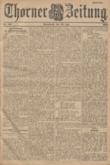 Thorner Zeitung. 1901, Nr. 168 (20 Juli) - Zweites Blatt