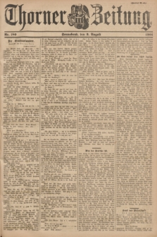 Thorner Zeitung. 1901, Nr. 180 (3 August) - Zweites Blatt