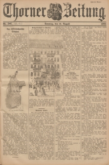 Thorner Zeitung. 1901, Nr. 187 (11 August) - Zweites Blatt