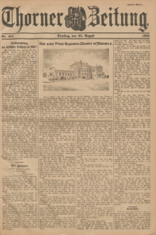 Thorner Zeitung. 1901, Nr. 194 (20 August) - Zweites Blatt