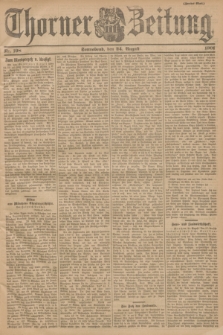 Thorner Zeitung. 1901, Nr. 198 (24 August) - Zweites Blatt