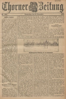 Thorner Zeitung. 1901, Nr. 220 (19 September) - Zweites Blatt