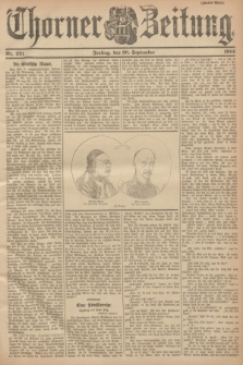 Thorner Zeitung. 1901, Nr. 221 (20 September) - Zweites Blatt