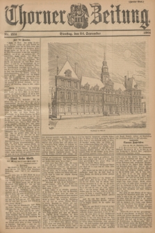 Thorner Zeitung. 1901, Nr. 224 (24 September) - Zweites Blatt