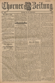 Thorner Zeitung. 1901, Nr. 227 (27 September) - Zweites Blatt