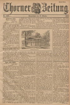 Thorner Zeitung. 1901, Nr. 240 (12 Oktober) - Zweites Blatt