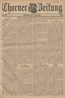 Thorner Zeitung. 1901, Nr. 261 (6 November) - Zweites Blatt