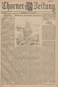 Thorner Zeitung. 1901, Nr. 284 (4 Dezember) - Zweites Blatt