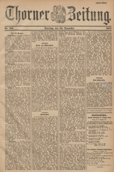 Thorner Zeitung. 1901, Nr. 301 (24 Dezember) - Zweites Blatt