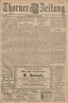 Thorner Zeitung. 1901, Nr. 288 (8 Dezember) - Drittes Blatt
