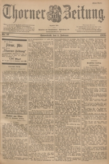 Thorner Zeitung : Begründet 1760. 1902, Nr. 27 (1 Februar) - Erstes Blatt