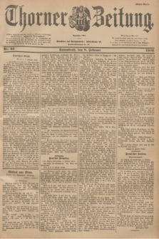 Thorner Zeitung : Begründet 1760. 1902, Nr. 33 (8 Februar) - Erstes Blatt