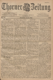 Thorner Zeitung : Begründet 1760. 1902, Nr. 108 (10 Mai) - Erstes Blatt