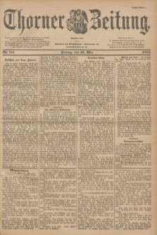 Thorner Zeitung : Begründet 1760. 1902, Nr. 113 (16 Mai) - Erstes Blatt
