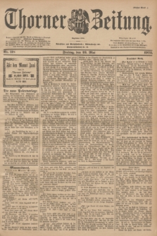 Thorner Zeitung : Begründet 1760. 1902, Nr. 118 (23 Mai) - Erstes Blatt