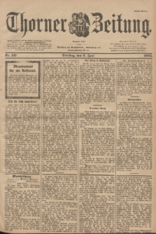 Thorner Zeitung : Begründet 1760. 1902, Nr. 127 (3 Juni) - Erstes Blatt