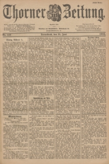 Thorner Zeitung : Begründet 1760. 1902, Nr. 143 (21 Juni) - Erstes Blatt