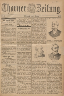 Thorner Zeitung. 1902, Nr. 1 (1 Januar) - Zweites Blatt