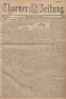Thorner Zeitung. 1902, Nr. 7 (9 Januar) - Zweites Blatt