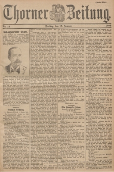 Thorner Zeitung. 1902, Nr. 14 (17 Januar) - Zweites Blatt
