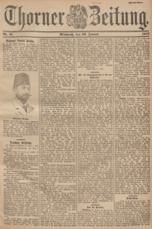 Thorner Zeitung. 1902, Nr. 18 (22 Januar) - Zweites Blatt