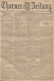 Thorner Zeitung. 1902, Nr. 26 (31 Januar) - Zweites Blatt
