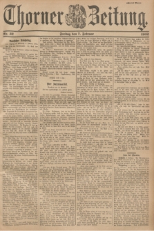 Thorner Zeitung. 1902, Nr. 32 (7 Februar) - Zweites Blatt