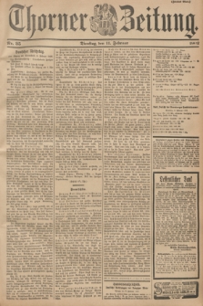 Thorner Zeitung. 1902, Nr. 35 (11 Febraur) - Zweites Blatt