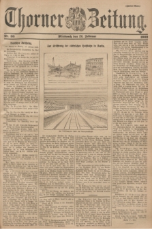 Thorner Zeitung. 1902, Nr. 36 (12 Februar) - Zweites Blatt