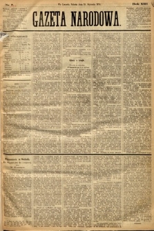 Gazeta Narodowa. 1874, nr 7