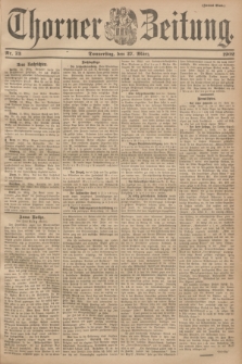 Thorner Zeitung. 1902, Nr. 73 (27 März) - Zweites Blatt