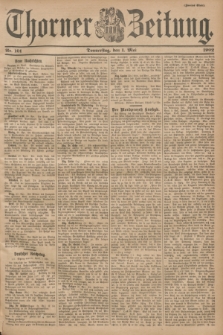 Thorner Zeitung. 1902, Nr. 101 (1 Mai) - Zweites Blatt