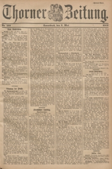 Thorner Zeitung. 1902, Nr. 103 (3 Mai) - Zweites Blatt