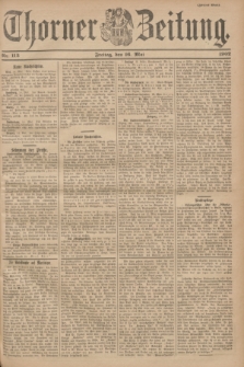 Thorner Zeitung. 1902, Nr. 113 (16 Mai) - Zweites Blatt