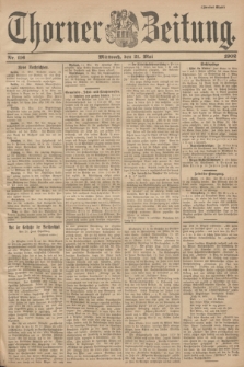 Thorner Zeitung. 1902, Nr. 116 (21 Mai) - Zweites Blatt