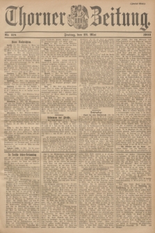 Thorner Zeitung. 1902, Nr. 118 (23 Mai) - Zweites Blatt