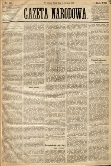 Gazeta Narodowa. 1874, nr 10