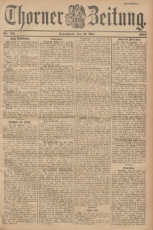 Thorner Zeitung. 1902, Nr. 125 (31 Mai) - Zweites Blatt