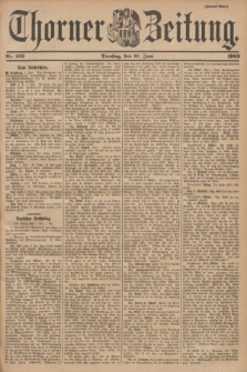 Thorner Zeitung. 1902, Nr. 133 (10 Juni) - Zweites Blatt