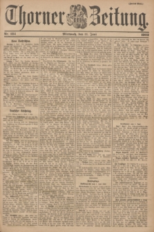 Thorner Zeitung. 1902, Nr. 134 (11 Juni) - Zweites Blatt